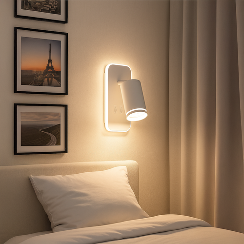 Oprawa Pipe Ring Kinkiet Biały 1xGU10 + LED 6W na Arena.pl