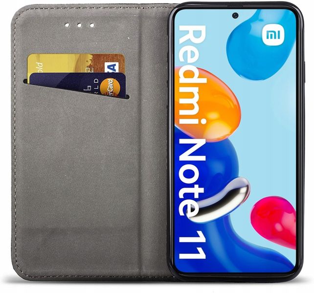 Etui S-MAGNET + SZKŁO do XIAOMI REDMI NOTE 11 zdjęcie 2
