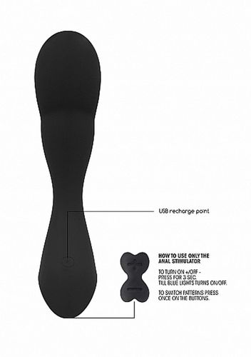 Geron Anal Vibrator - Black na Arena.pl