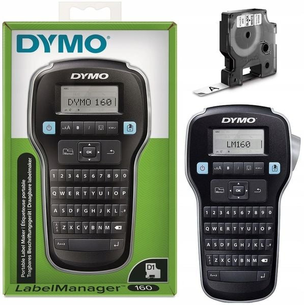 Drukarka etykiet DYMO LabelManager LM160 + taśma D1 zdjęcie 1
