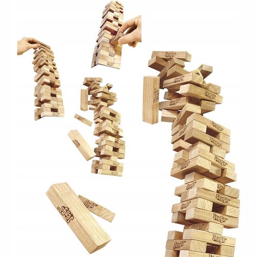 HASBRO GRA ZRĘCZNOŚCIOWA JENGA CLASSIC na Arena.pl