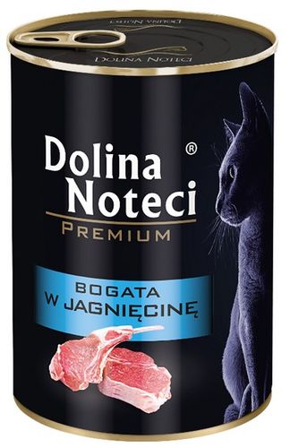 Dolina Noteci Premium Kot Bogata W Jagnięcinę Puszka 400G na Arena.pl
