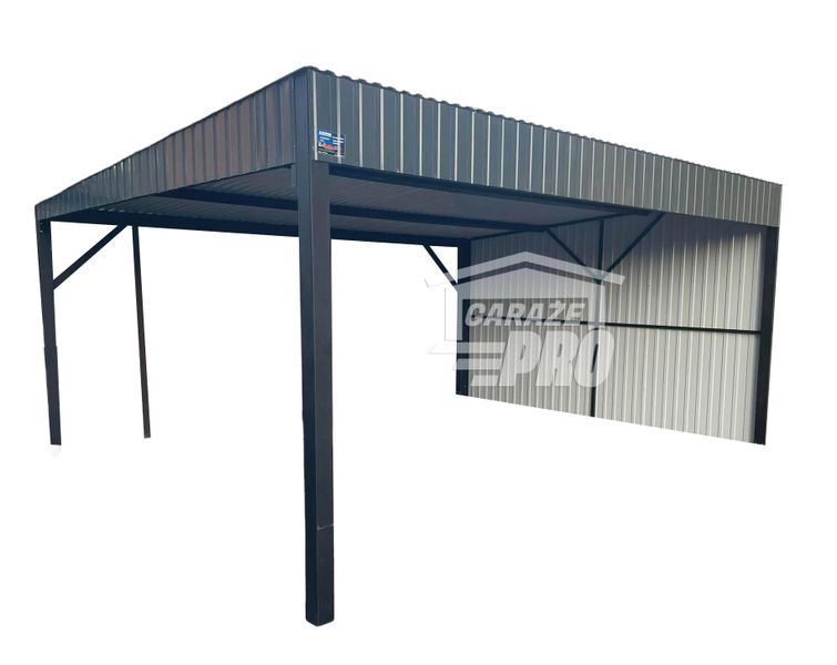 Wiata samochodowa CarPort 6x6  GP249 zdjęcie 1