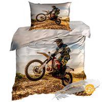 Pościel 3D bawełna satyna 140x200cm CROSS