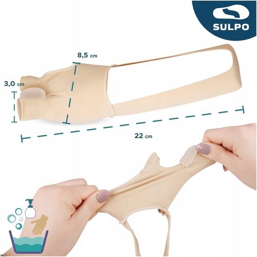 OPASKA SEPARATOR na dużego palca żelowy KLIN OSŁONA haluksy pasek na piętę na Arena.pl