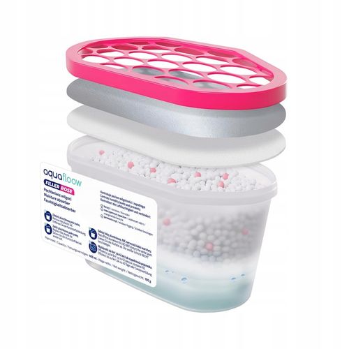 8x pochłaniacz wilgoci osuszacz na wilgoć różany 400 ml AquaFloow na Arena.pl