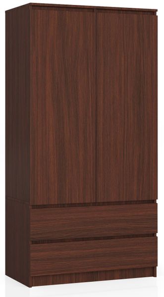 SZAFA S 90 cm 2 DRZWI 2 SZUFLADY WENGE zdjęcie 1