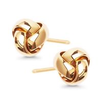 Złote kolczyki Staviori