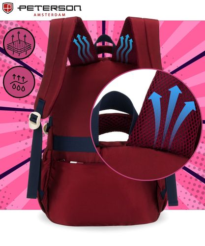 plecak ptn 8594-1402 bordo na Arena.pl