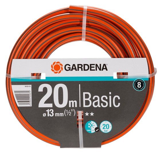 WĄŻ OGRODOWY BASIC 1/2', 20 M - HG-18123-29 zdjęcie 1