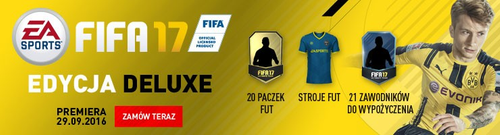 FIFA 17 - PL - EDYCJA DELUXE [XBOX ONE] na Arena.pl
