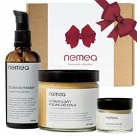 ZESTAW PREZENTOWY KOSMETYKÓW NATURALNYCH ZAPACH MANDARYNKI PEELING OLEJEK