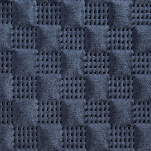 Narzuta pikowana na łóżko SOFIA 170X210 granatowa na Arena.pl