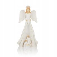 LED-owa Świecąca SZOPKA Święta Rodzina ANIOŁ