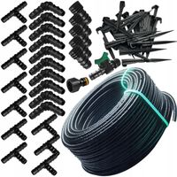 LINIA KROPLUJĄCA Z KOMPENSACJĄ NAWODNIENIE KROPELKUJĄCY 25m SET1 + 20