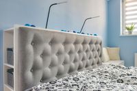 WEZGŁOWIE PIKOWANE CLASSIC Zagłówek 160x80