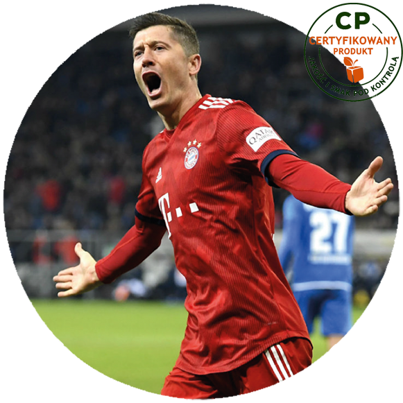 Opłatek na tort Lewandowski zdjęcie 1