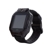 Smartwatch Dziecięcy z GPS i Kamerą 1.44 Cala Czarny Funkcja SOS