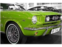 100 70CM OBRAZ PŁÓTNO LIMONKOWY MUSTANG PŁÓTNO RAMA