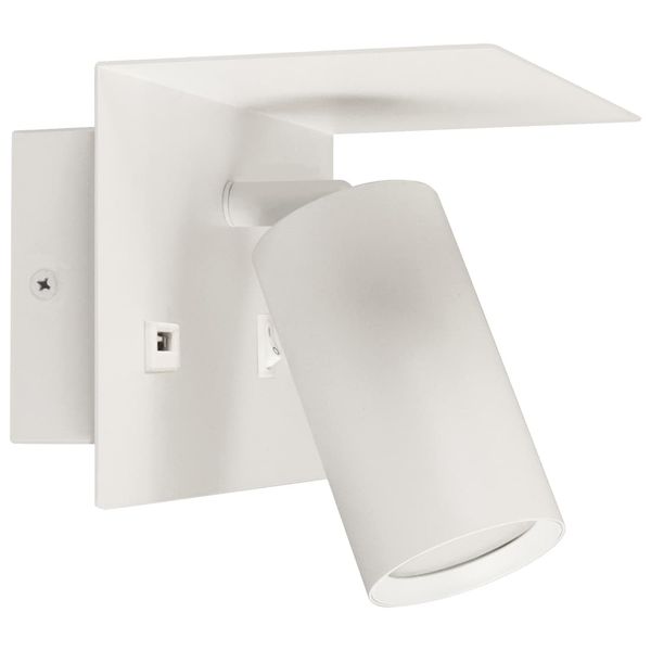 Ścienna oprawa downlight Fono 4187 Ideus do przedpokoju biała zdjęcie 1