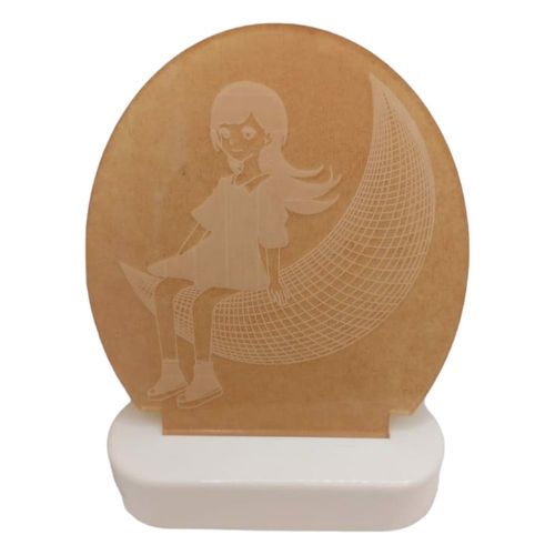 Lampka nocna LED 3D Dziewczynka na Arena.pl