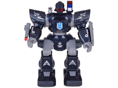 ZABAWKA  ROBOT POLICYJNY Z FUNKCJAMI RUCHOWYMI I ŚWIETLNYMI na Arena.pl