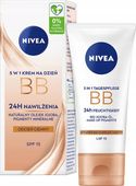 NIVEA 5w1 Krem BB koloryzujący z filtrem na niedoskonałości - ciemny