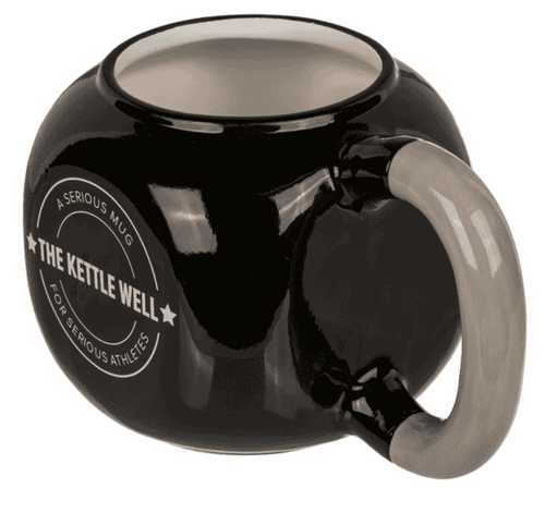 Ceramiczny Kubek Kettle Hantel XL dla Twardziela Siłacza - 670 ml na Arena.pl