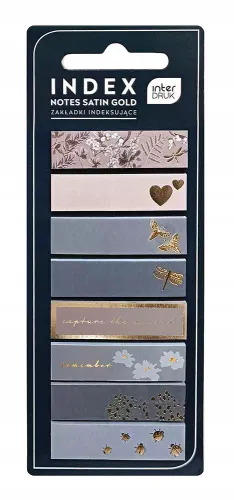 Zakładki Indeksujące Satin Gold Interdruk na Arena.pl