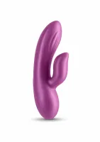 seduction angel silikonowy model intymny z podwojnym systemem wibracji