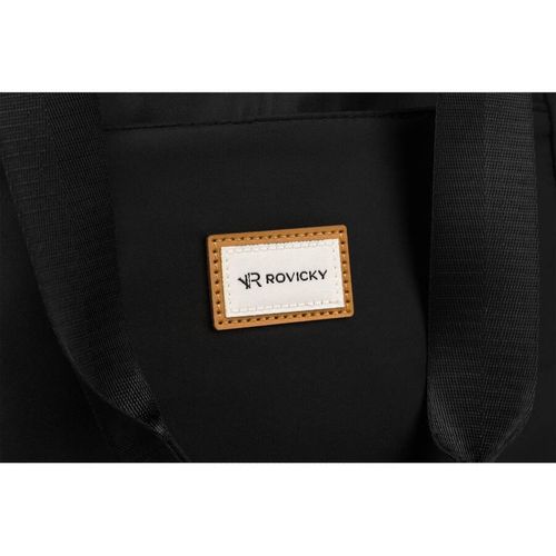 minimalistyczna pojemna torebka shopper na ramię - rovicky na Arena.pl