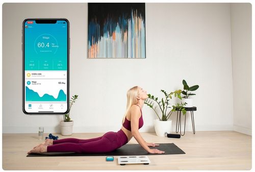 INTELIGENTNA WAGA ŁAZIENKOWA BLUETOOTH ANALITYCZNA APLIKACJA ZEEGMA 17W1 na Arena.pl