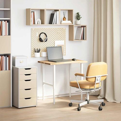 Blat biurka, surowe, 80x60x2,5 cm, lite drewno dębowe na Arena.pl