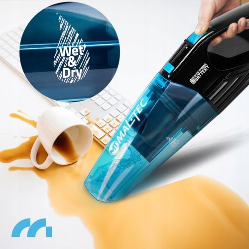 ODKURZACZ RĘCZNY BEZPRZEWODOWY AKUMULATOROWY SAMOCHODOWY CZYŚCI NA MOKRO na Arena.pl