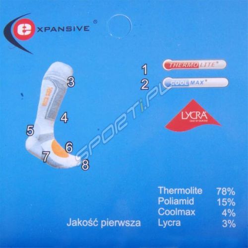 Skarpety Expansive SKI KIDS - r. 35 - 38 na Arena.pl