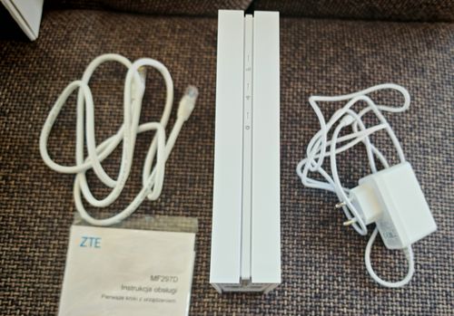 Router ZTE MF297D modem 4G LTE karta SIM internet bezprzewodowy dom biura na Arena.pl