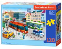 puzzle 120 el. city square castorland b-13555