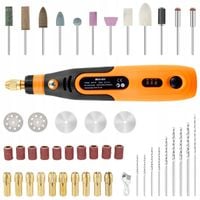 MINI SZLIFIERKA FREZARKA WIELOFUNKCYJNA 3,6V 3mm 900mAh + AKCESORIA ZESTAW