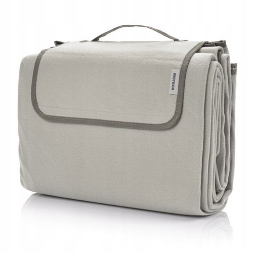 KOC PIKNIKOWY PLAŻOWY Z IZOLACJĄ ALU METEOR DUŻY XL 175x200 ALU 3 warstwy na Arena.pl