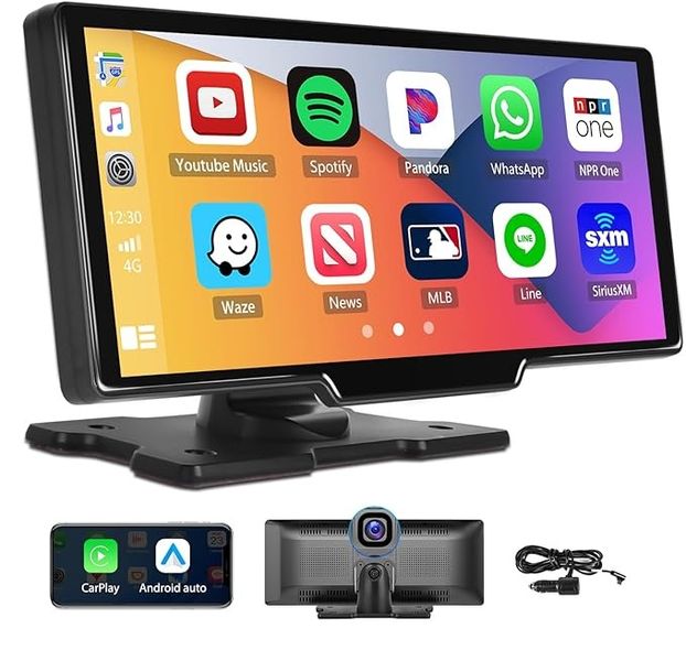 Radio samochodowe 9,3-calowy ekran Carplay Android Auto zdjęcie 1