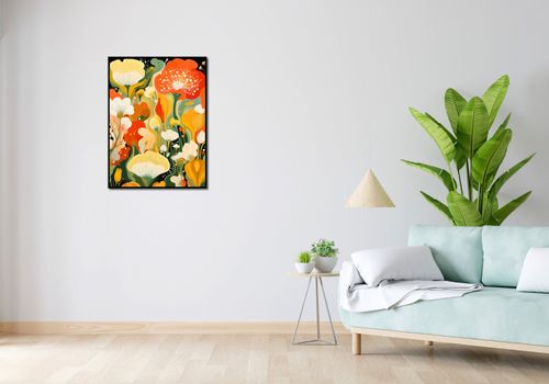 Plakat 60x80cm Kwiatowy Raj na Arena.pl