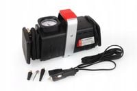 KOMPRESOR SAMOCHODOWY SPRĘŻARKA POMPKA 12V + 220V