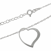 SREBRNA BRANSOLETKA CELEBRYTKA SERDUSZKO SREBRO PRÓBY 925