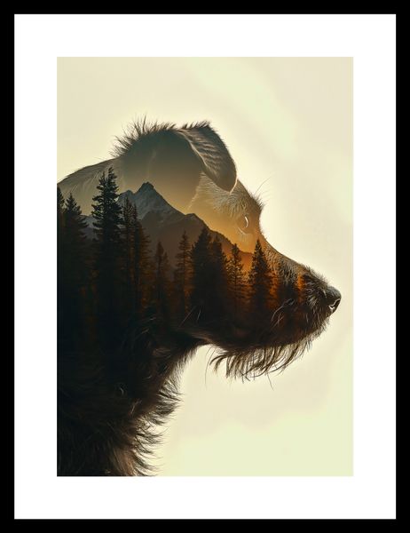 Plakat 21x29,7cm Psi Duch Lasu zdjęcie 3