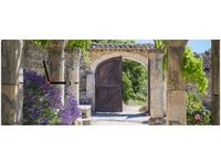 100X40CM ZEGAR STARE OPACTWO ST HILAIRE OBRAZ