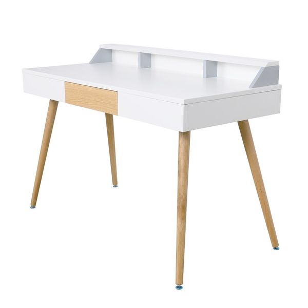 Emaga Biurko Skans białe dąb zdjęcie 4