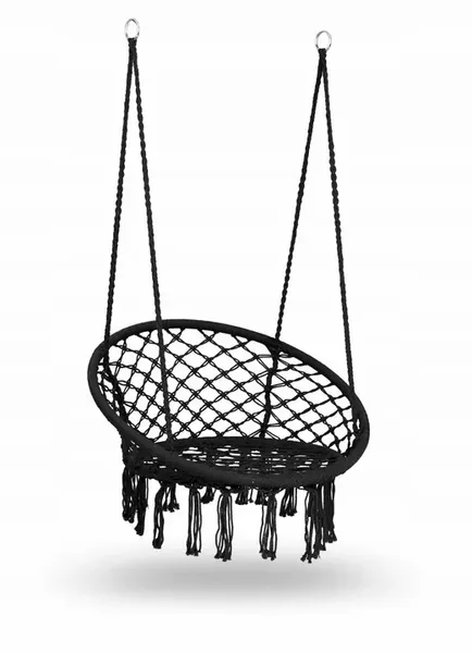 bocianie gniazdo 80cm Boho czarny MAŁPISZON zdjęcie 1
