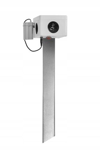 Potężny odstraszacz ogrodowy na kuny lisy szczury myszy, 2500 m2 na Arena.pl