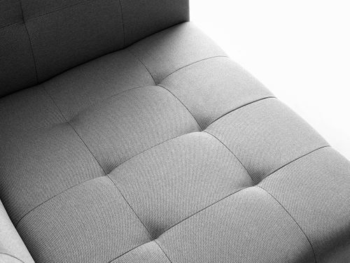 Moduł sofy by-TOM 85/85 R - platynowy, sofa modułowa, meble modułowe na Arena.pl