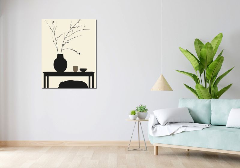 Obraz 70x90cm Wypocznij Psino zdjęcie 2